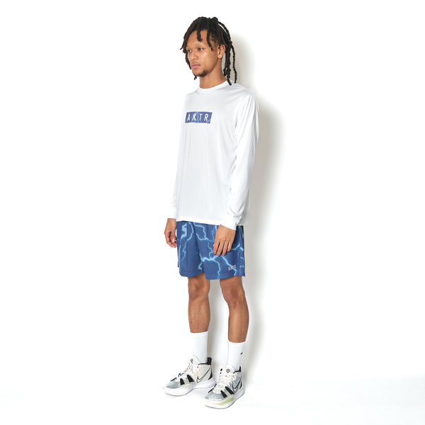 THUNDERBOLT BOX LOGO SP L/S TEE WH