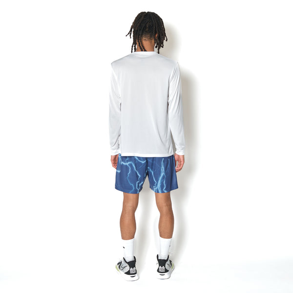 THUNDERBOLT BOX LOGO SP L/S TEE WH