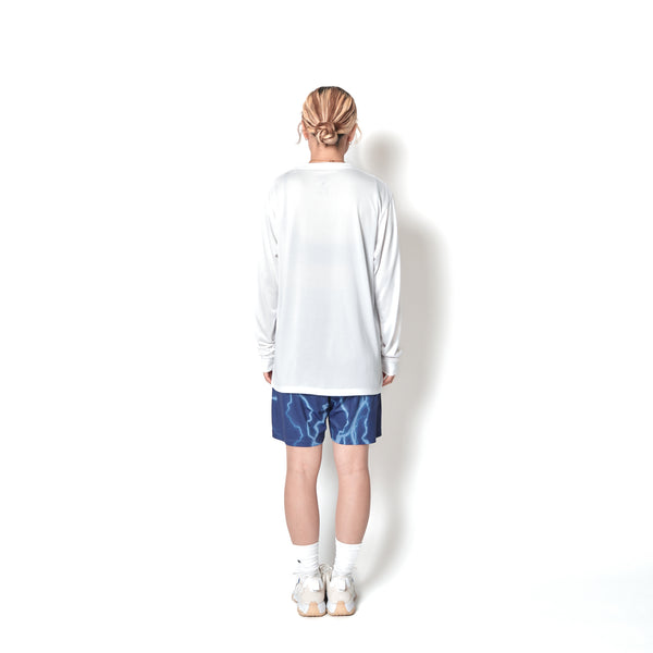 THUNDERBOLT BOX LOGO SP L/S TEE WH