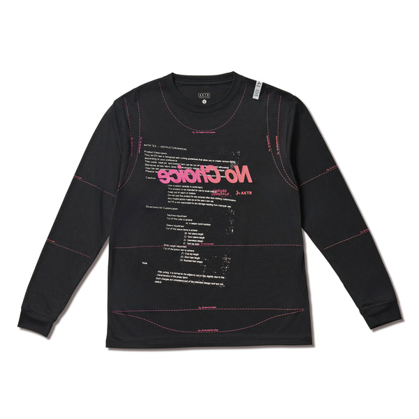 F.A. DIY SP L/S TEE BK