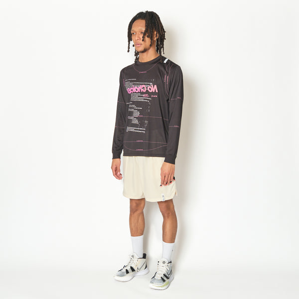 F.A. DIY SP L/S TEE BK