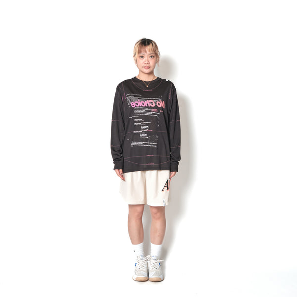 F.A. DIY SP L/S TEE BK
