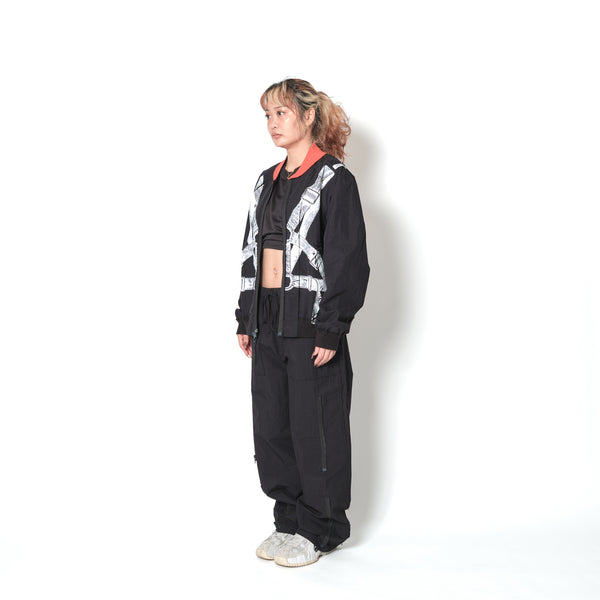 F.A. BONDAGE 2-WAY JACKET BK