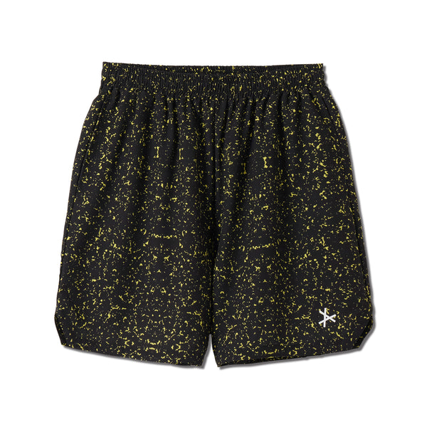 TIDELINE CAMO WIDE 5.5″ SHORTS BK