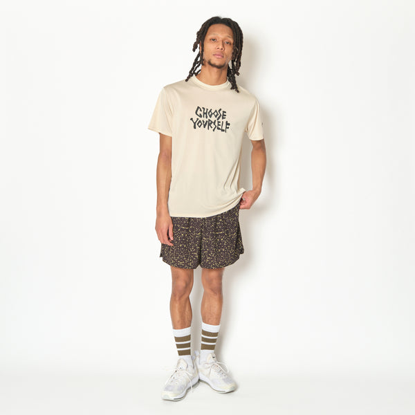 TIDELINE CAMO WIDE 5.5″ SHORTS BK