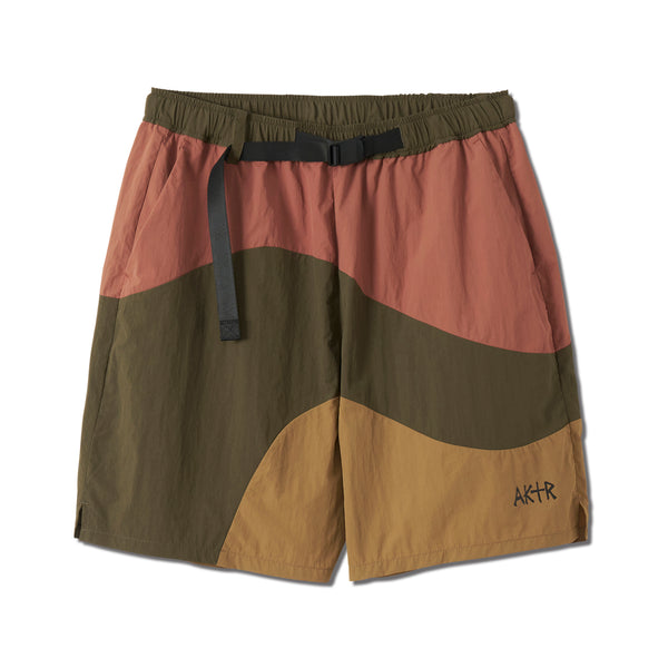 TIDELINE WAVE NYLON WIDE 5.5″ SHORTS OL