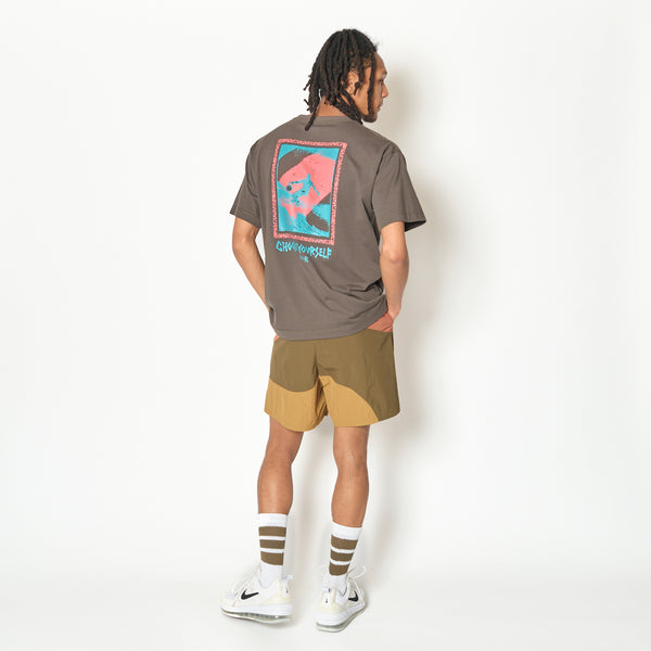 TIDELINE WAVE NYLON WIDE 5.5″ SHORTS OL