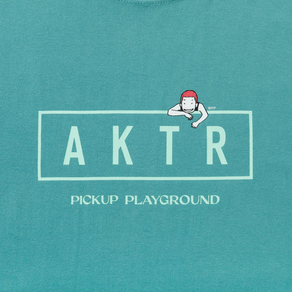 AKTR PUP SS COTTON LOGO TEE GR