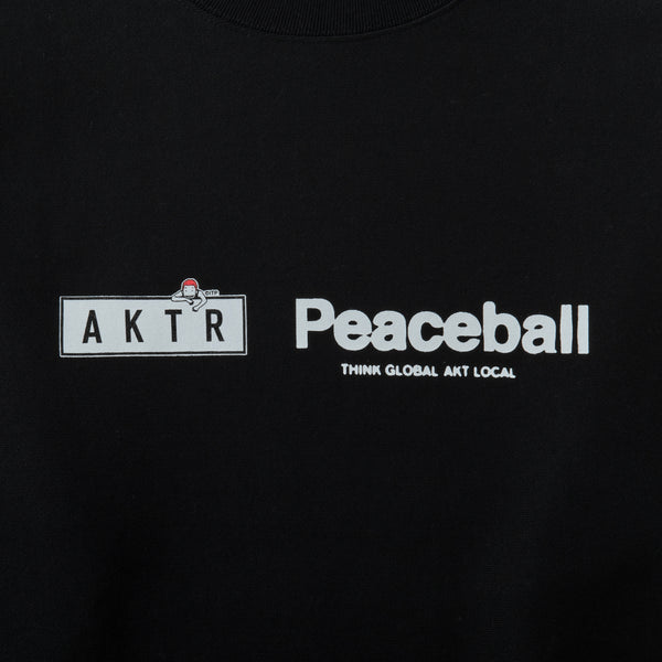 AKTR PUP PCBALL CREWNECK SWEAT  BK