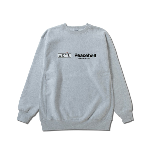 AKTR PUP PCBALL CREWNECK SWEAT  GY