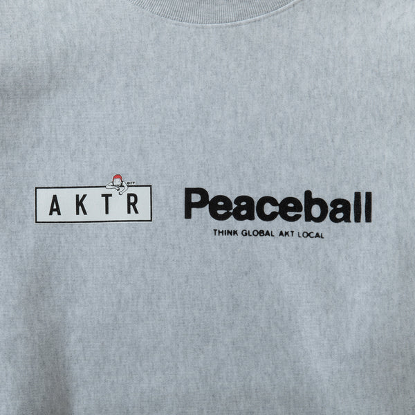 AKTR PUP PCBALL CREWNECK SWEAT  GY