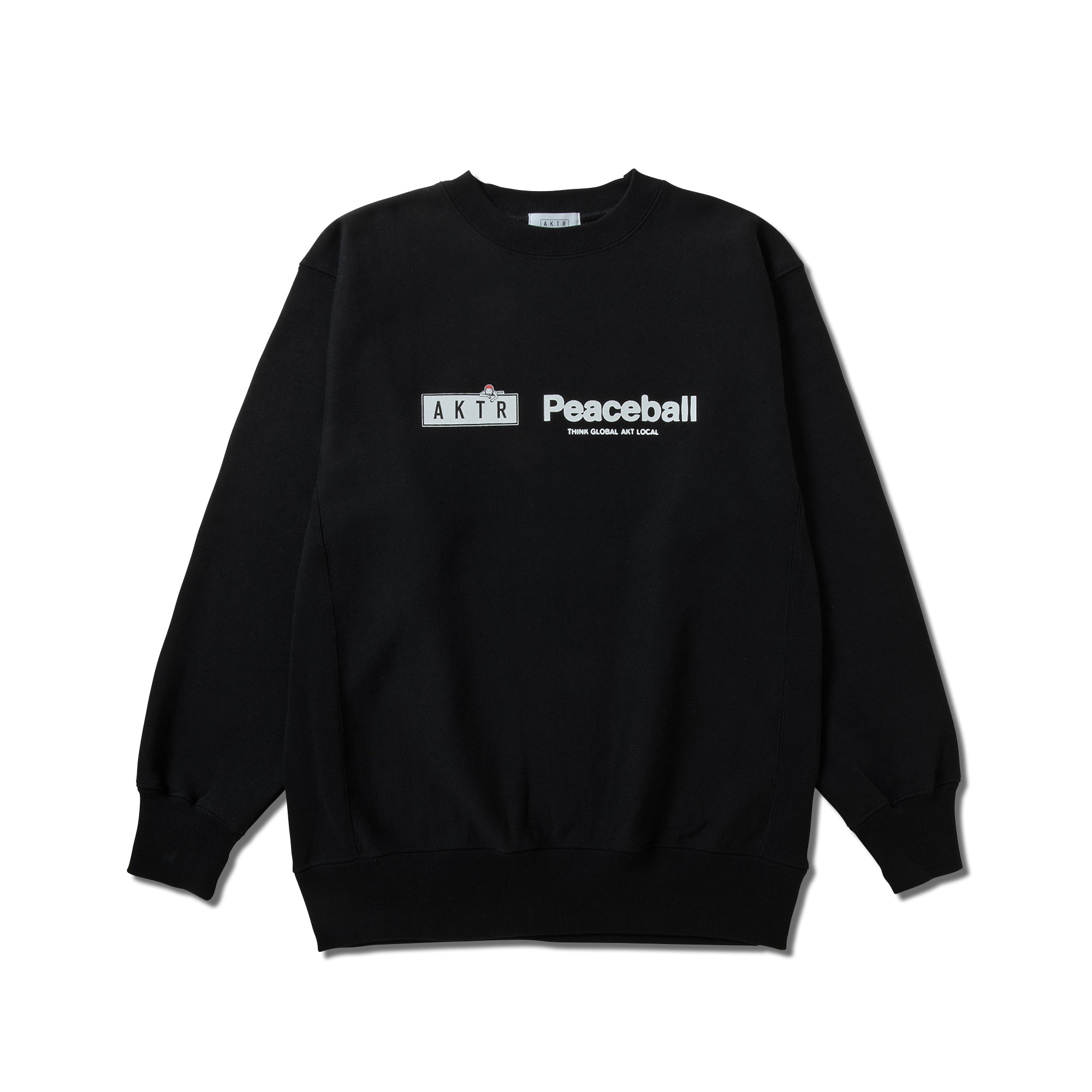 AKTR PUP PCBALL CREWNECK SWEAT BK Lサイズ 【公式通販】