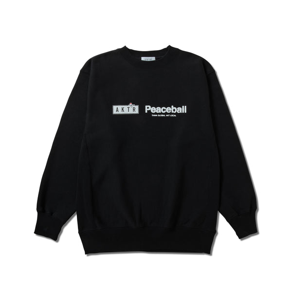 AKTR PUP PCBALL CREWNECK SWEAT  BK