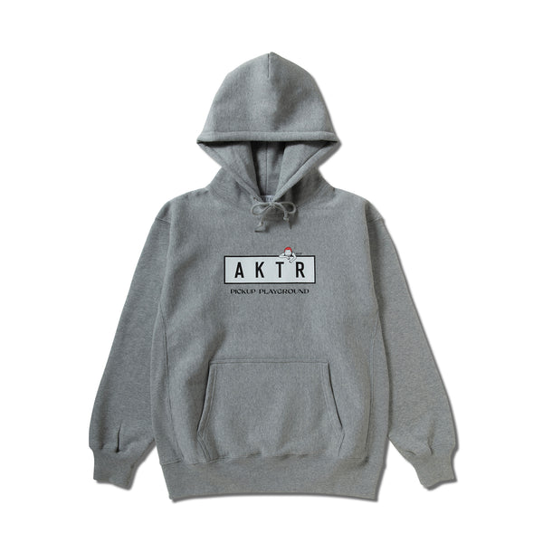 AKTR PUP LOGO PULLOVER HOODIE GY