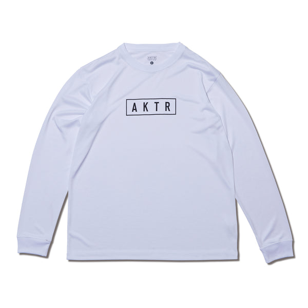 BASIC AKTR LOGO L/S SPORTS TEE WH