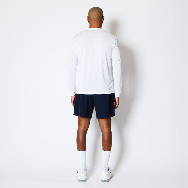 BASIC NICK L/S SPORTS TEE WH