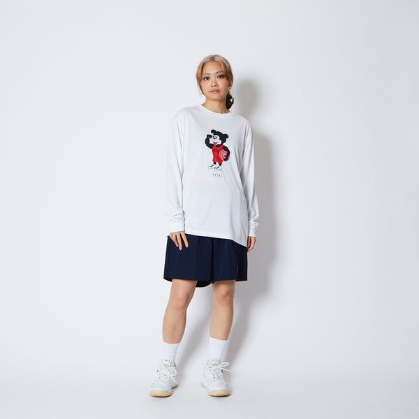 BASIC NICK L/S SPORTS TEE WH
