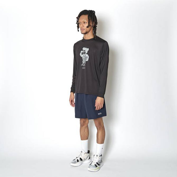 BASIC NICK L/S SPORTS TEE BK