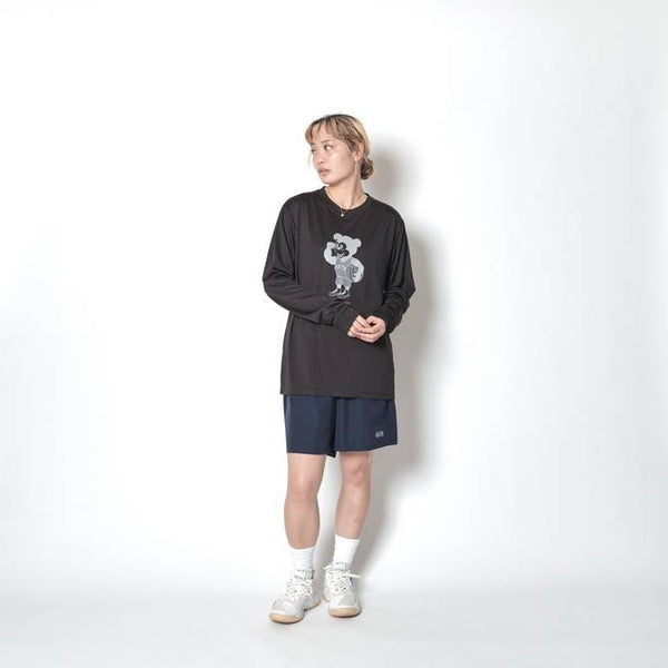 BASIC NICK L/S SPORTS TEE BK