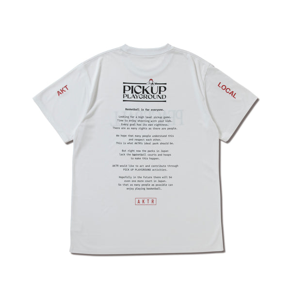 AKTR PUP S/S SP AKTLOCAL TEE WH
