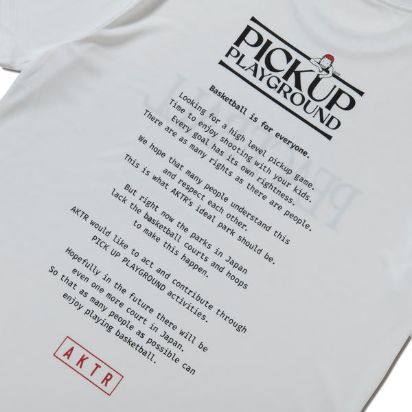 AKTR PUP S/S SP AKTLOCAL TEE WH