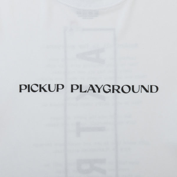 AKTR PUP PEACEBALL LS SP TEE WH