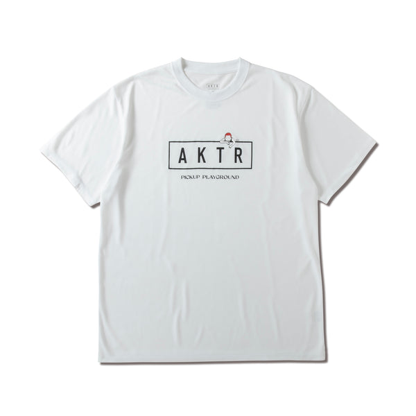 AKTR PUP LOGO S/S SPORTS TEE WH