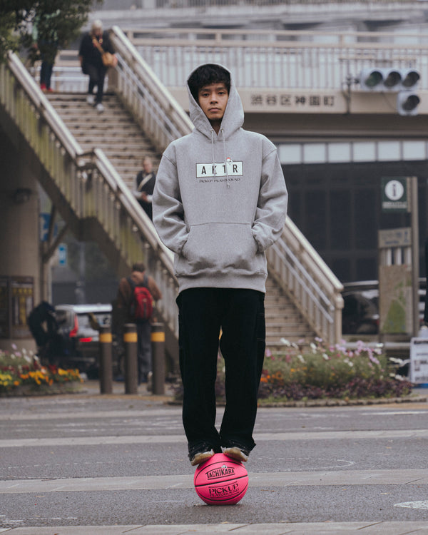 AKTR PUP LOGO PULLOVER HOODIE GY