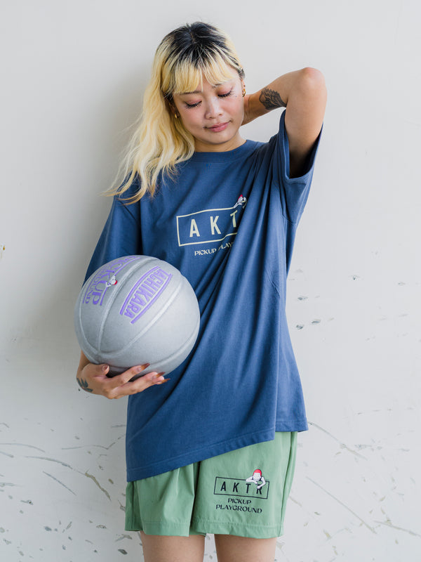 AKTR PUP SS COTTON LOGO TEE BLxCR