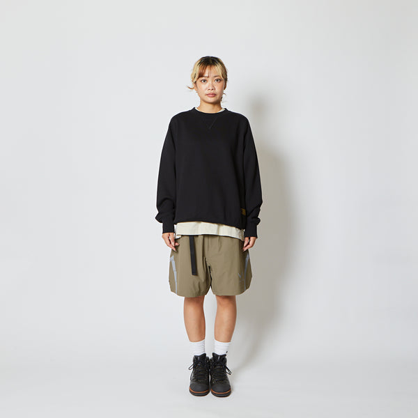 TWB TRANING CREWNECK SWEAT BK