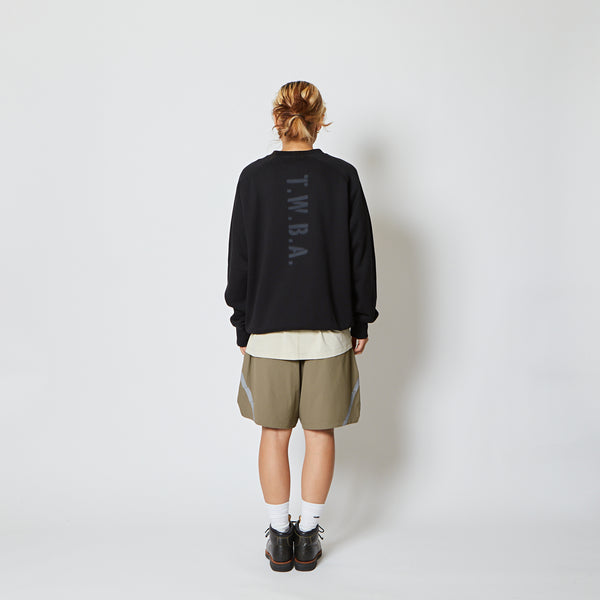 TWB TRANING CREWNECK SWEAT BK