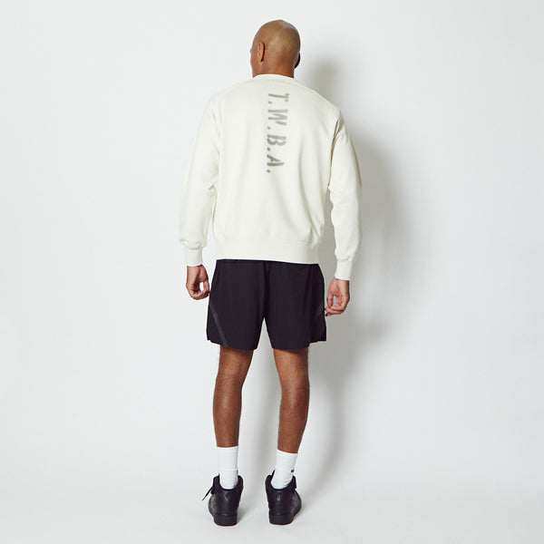 TWB TRANING CREWNECK SWEAT ECRU