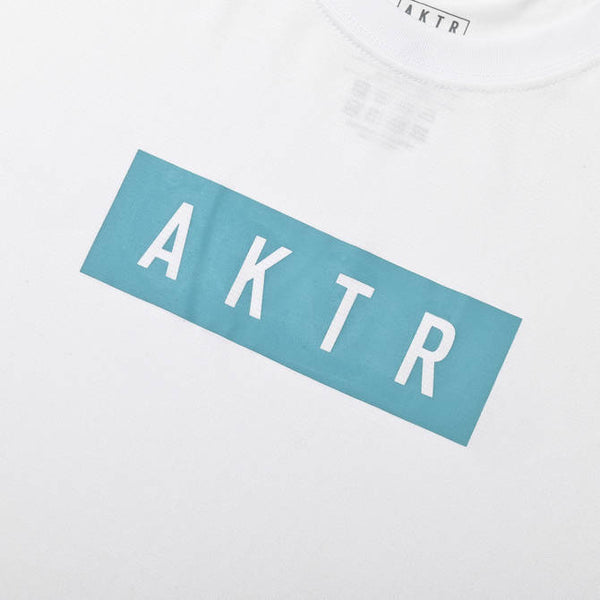 兒童 AKTR 徽標運動 T 卹 白色