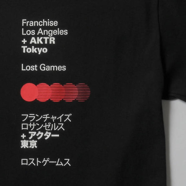 FRANCHISE LOST GAMES TEE BK