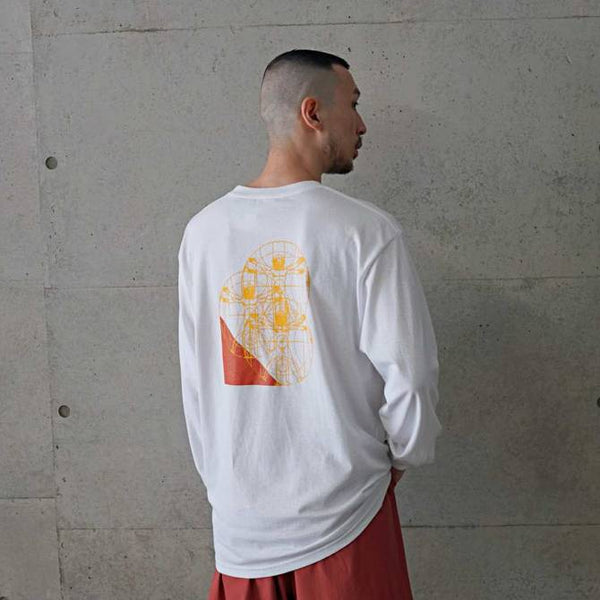 xTetsu PROPORTIONS L/S TEE WH