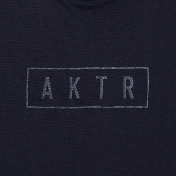 AKTR 徽標運動 T 卹 黑色