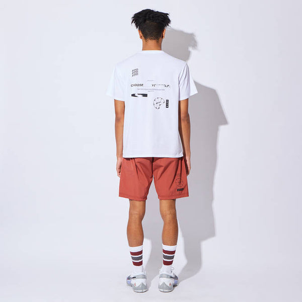 CUT-UP TEE WH