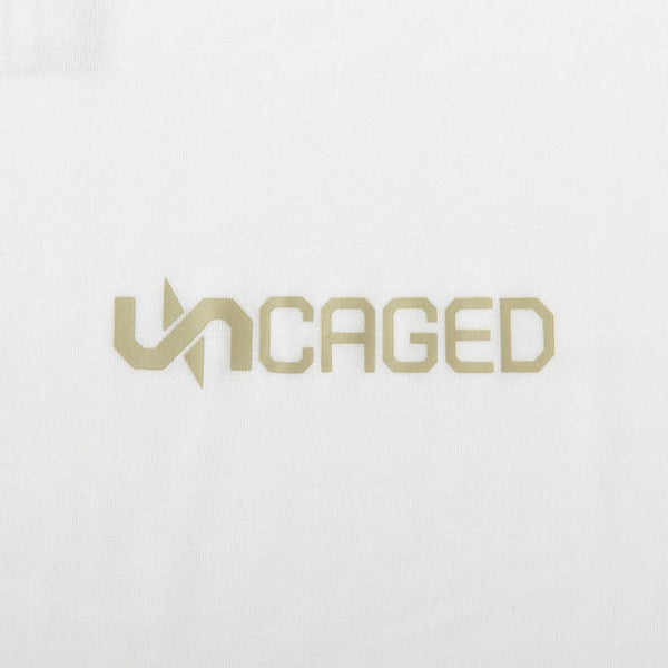 UNCAGED SLEEVELESS SPORTS TEE WH