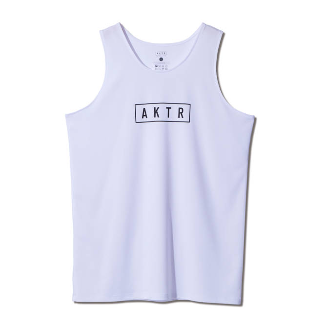 BASIC AKTR LOGO TANK WH