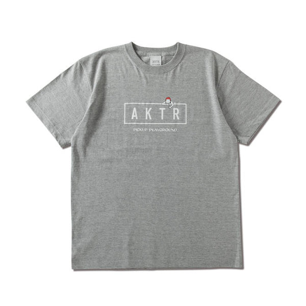 AKTR PUP S/S COTTON LOGO TEE GY